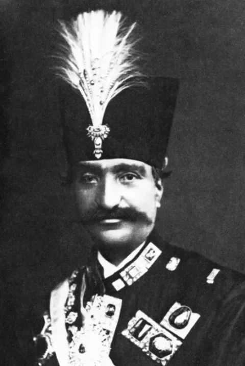 Šáh Náseroddín z dynastie Kádžárovcov
