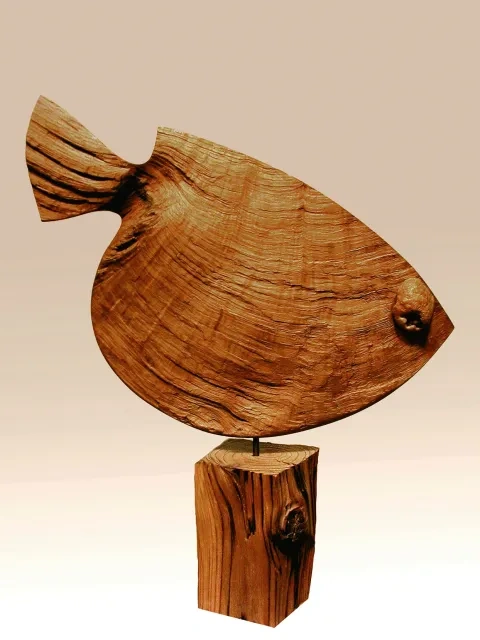 Václav Kautman st.: Ryba s hrčou, 1972
