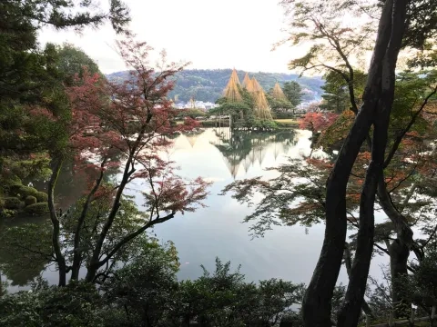 Kanazawa, záhrada Kenrokuen