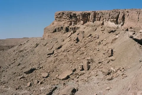 Hamada, Sahara, Tunisko 