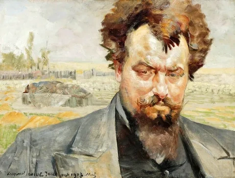Jacek Malczewski: Portrét Jana Kasprowicza, 1903, Národné múzeum, Varšava
