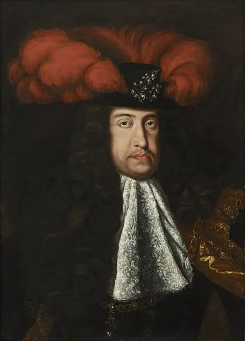 Karol VI., olej, Johann Gottfried Auerbach, okolo 1725 – 50, Kunsthistorisches Museum, Viedeň
