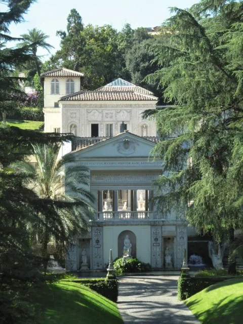 Pirro Ligorio: Kasíno Pia IV. vo Vatikánskych záhradách, Rím, 1558 – 62
