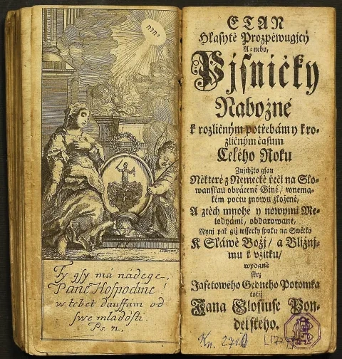 Kancionál J. Glosia-Pondelského, 1727, Ústredná knižnica SAV – Lyceálna knižnica, Bratislava