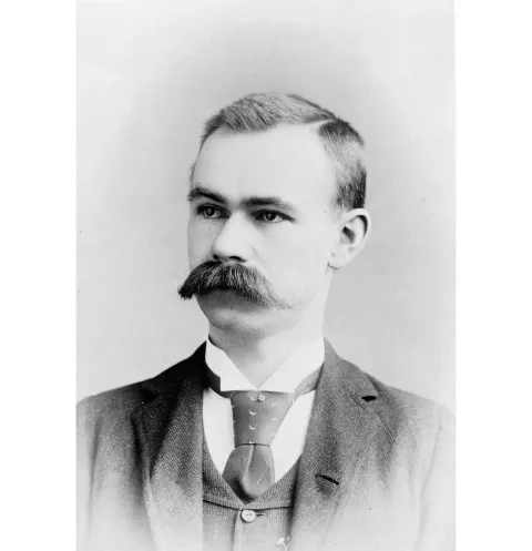 Charles Milton Bell: Herman Hollerith, okolo 1888, Kongresová knižnica, Washington