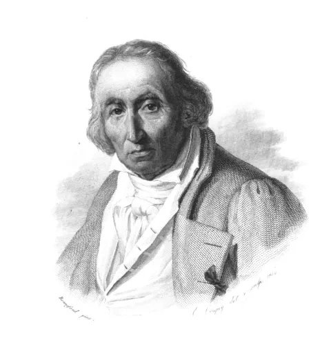 Ephraim Conquy podľa portrétu od Clauda Bonnefonda: Joseph Marie Jacquard, 19. storočie, Smithsonian Libraries
