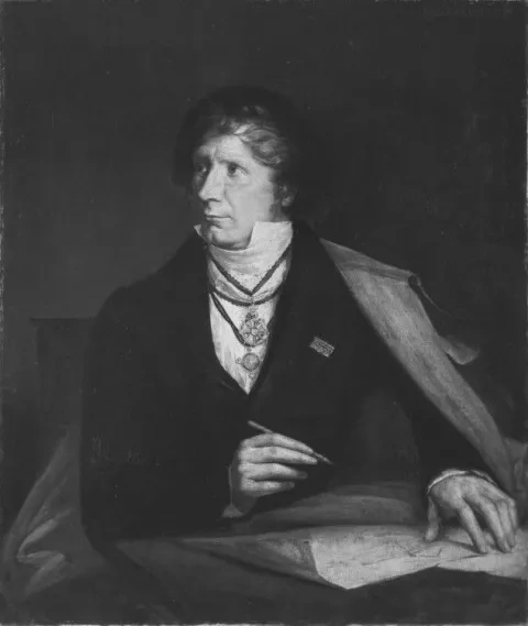 Kópia podľa Augusta Coudera: Leo von Klenze, 1861 – 64, Neue Pinakothek v Mníchove