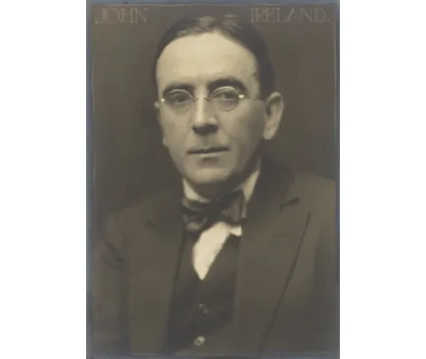 Herbert Lambert: John Nicholson Ireland, okolo 1920, National Portrait Gallery, Londýn