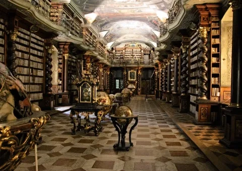 Knižničná sála, 1727