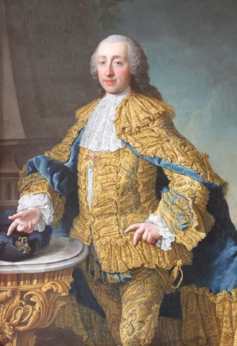 Portrét Wenzela Antona Kaunitza, olejomaľba, 1749-1752, Radnica mesta Aachen
