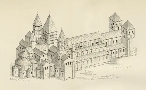 Rekonštrukcia Kostola sv. Petra a Pavla v podobe z 13. stor. 