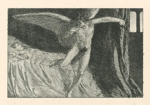 Max Klinger: Amor a Psycha, lept, 1900 – 20, Slovenská národná galéria