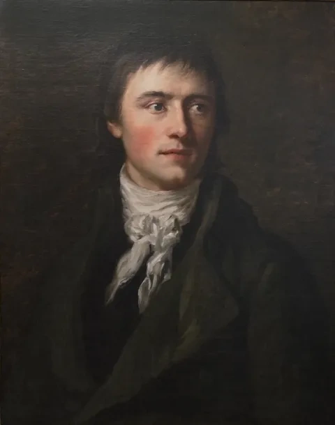 Anton Graff: Heinrich von Kleist, olej, 1808, Kügelgenhaus – Museum der Dresdner Romantik