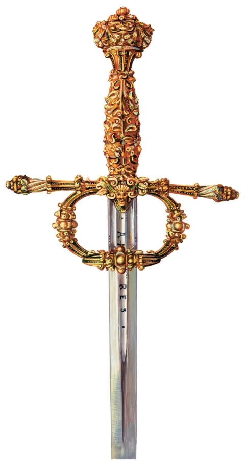 Honosný kord, Španielsko, pred 1575