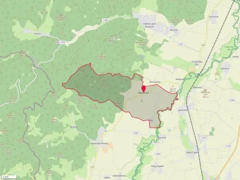 Mapa obce
