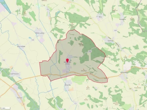 Mapa obce