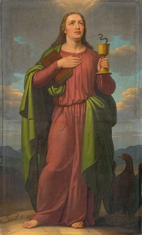 Jozef Božetech Klemens: Sv. Ján Evanjelista, 1874, Slovenská národná galéria