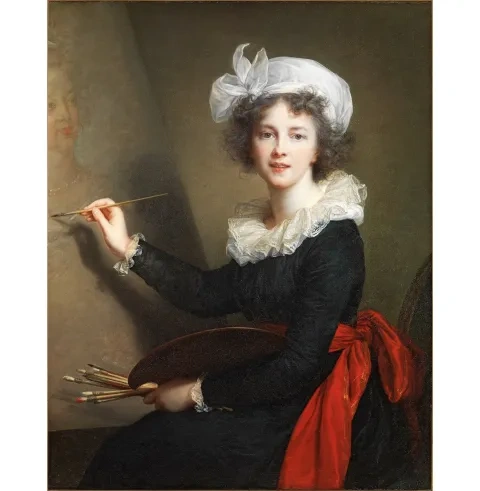 Elisabeth Louise Vigéeová-Lebrunová: Autoportrét, 1790, The Uffizi Galleries, Taliansko