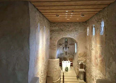 Interiér kostola sv. Juraja