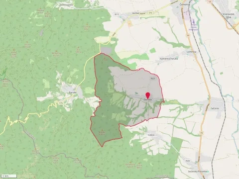 Mapa obce