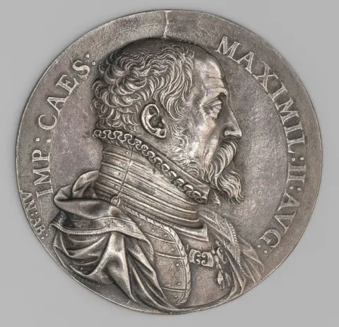 Antonio Abondio: portrét Maximiliána II., 1575, Metropolitné múzeum umenia, New York