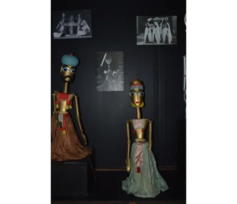 J﻿avajky z inscenácie O Rámovi a Síte, 1971, Múzeum bábkarských kultúr a hračiek, hrad Modrý kameň