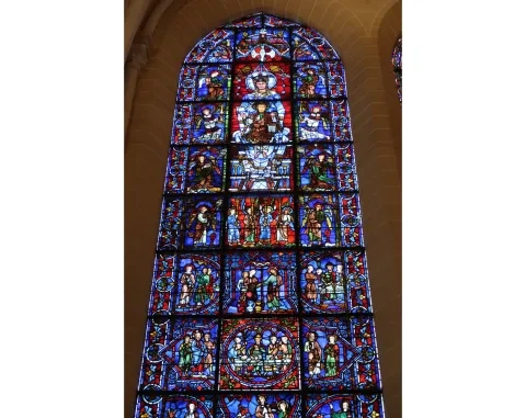 Vitráž Notre-Dame de la belle verrière