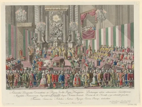 Korunovácia Leopolda II. v Bratislave 1790 za uhorského kráľa