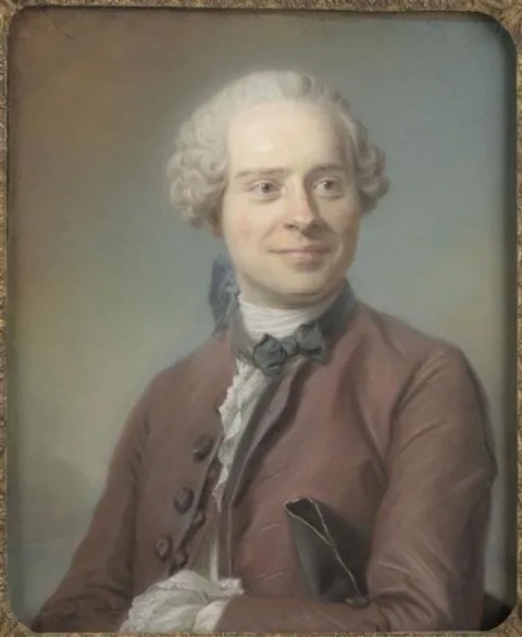 Maurice-Quentin de La Tour: Jean Baptiste Le Rond d’Alembert, 1753, Louvre, Paríž