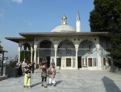 Bagdadský kiosk, 1636, palác Topkapi, Istanbul
