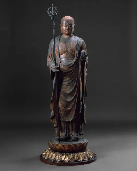 Bódhisattva Kšitigarbha (japonsky Džizó Bosacu)