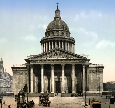 Klasicizmus, Jacques Germain Soufflot: Panthéon, 1764 – 90, Paríž