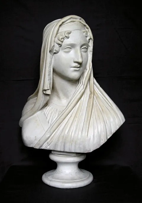 I. Ferenczy: busta grófky Márie Séčiovej nazývanej Muránska Venuša, 1830 – 56