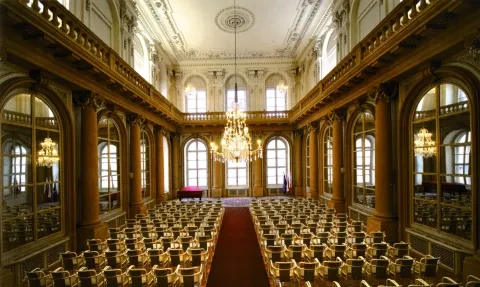 Melchior Hefele: Zrkadlová sieň Primaciálneho paláca, 1778 – 81, Bratislava
