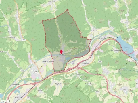Mapa obce