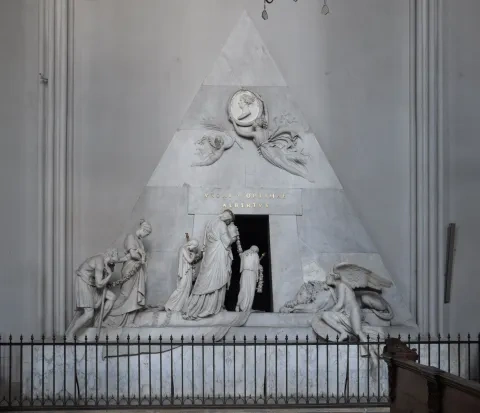 Antonio Canova: náhrobný pomník arcivojvodkyne Márie Kristíny, 1798 – 1805, Augustinerkirche, Viedeň