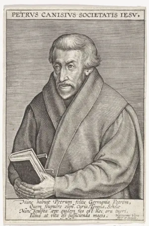 Hieronymus Wierix: Peter Kanizius, rytina, Rijksmuseum, Amsterdam

