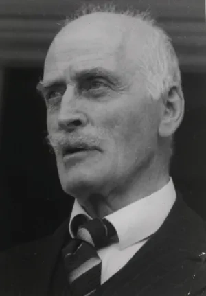 Anders Beer Wilse: Portrét Knuta Hamsuna, 1939, Nórska národná knižnica
