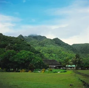 Vnútrozemie ostrova Oahu v blízkosti Honolulu
