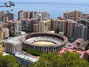 aréna koridy v Malage, Španielsko