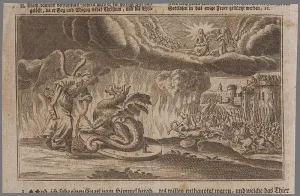 I. A. Joninger: Apokalypsa, rytina, 18. stor., Slovenská národná galéria