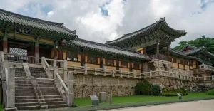 Chrám Pulguksa neďaleko Kjongdžu, Kórejská republika,﻿ 751 – 774