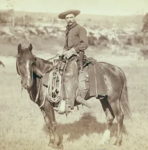 Kovboj, Južná Dakota, 1887