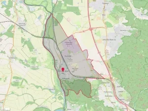 Mapa mestskej časti