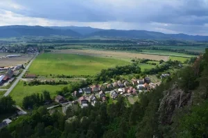 Žiarska kotlina, pohľad zo Szaboovej skaly
