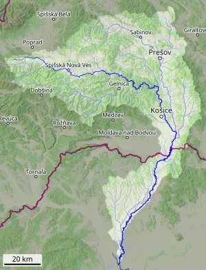 Povodie rieky Hornád