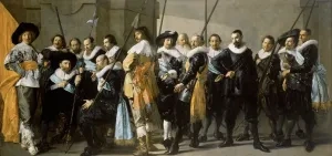 Frans Hals: Vojenská skupina XI. obvodu pod vedením kapitána Reyniera Reaela, 1637