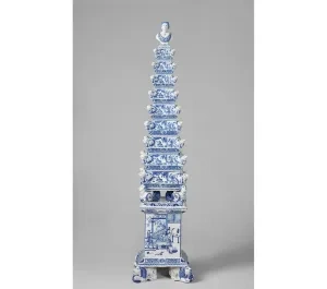 Delftská kvetinová pyramída, 1692 – 1700, Rijksmuseum, Amsterdam