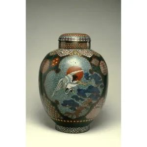 Nádobka zdobená emailom, 1860 – 69, Waltersovo múzeum umenia, Baltimore