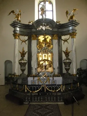 Jozef Gode, František Gode: Oltár v evanjelickom kostole v Rožňave, 1788
